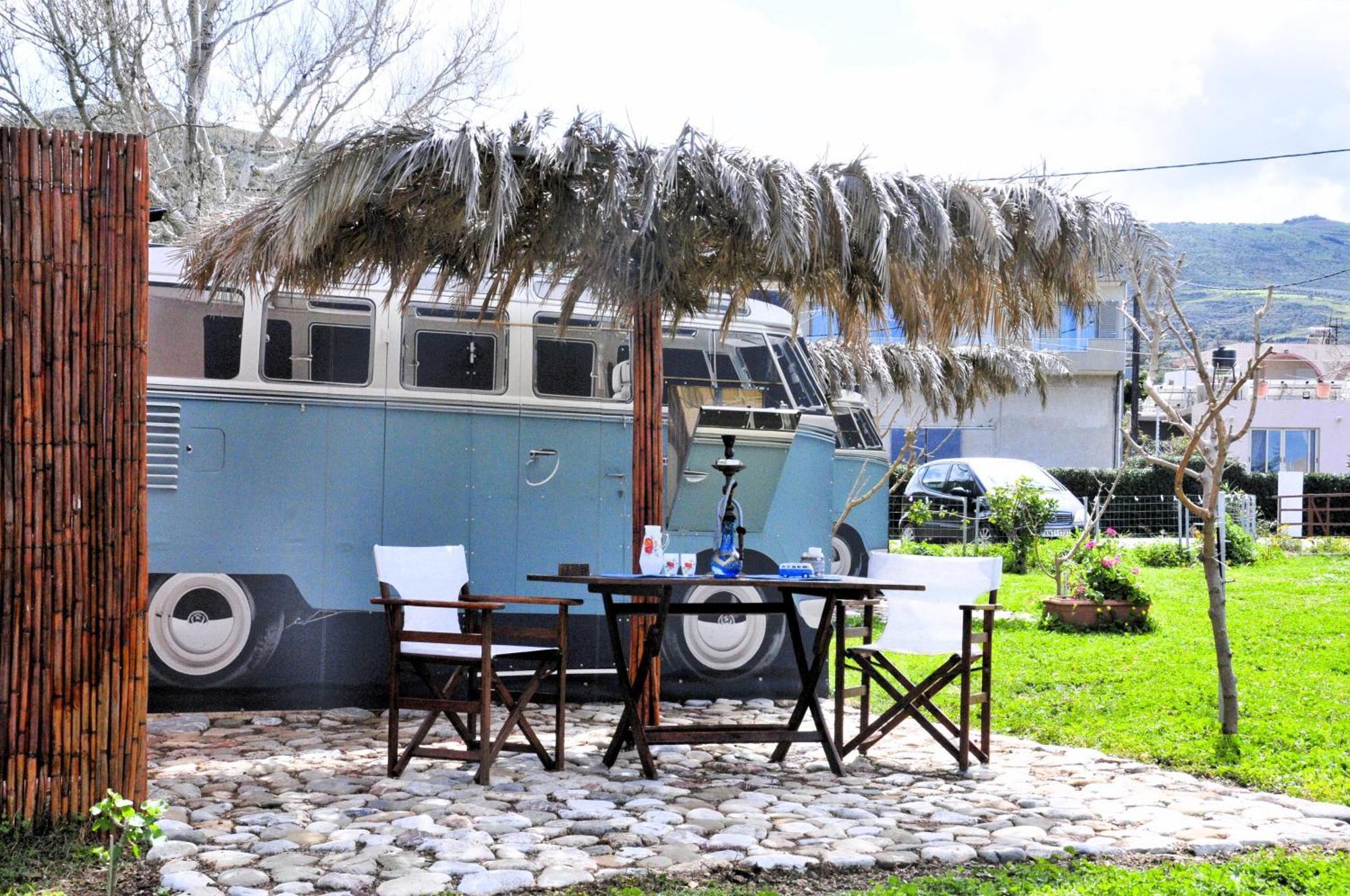 Cornelia Hippie Magic Bus Villa Kissamos Exterior photo