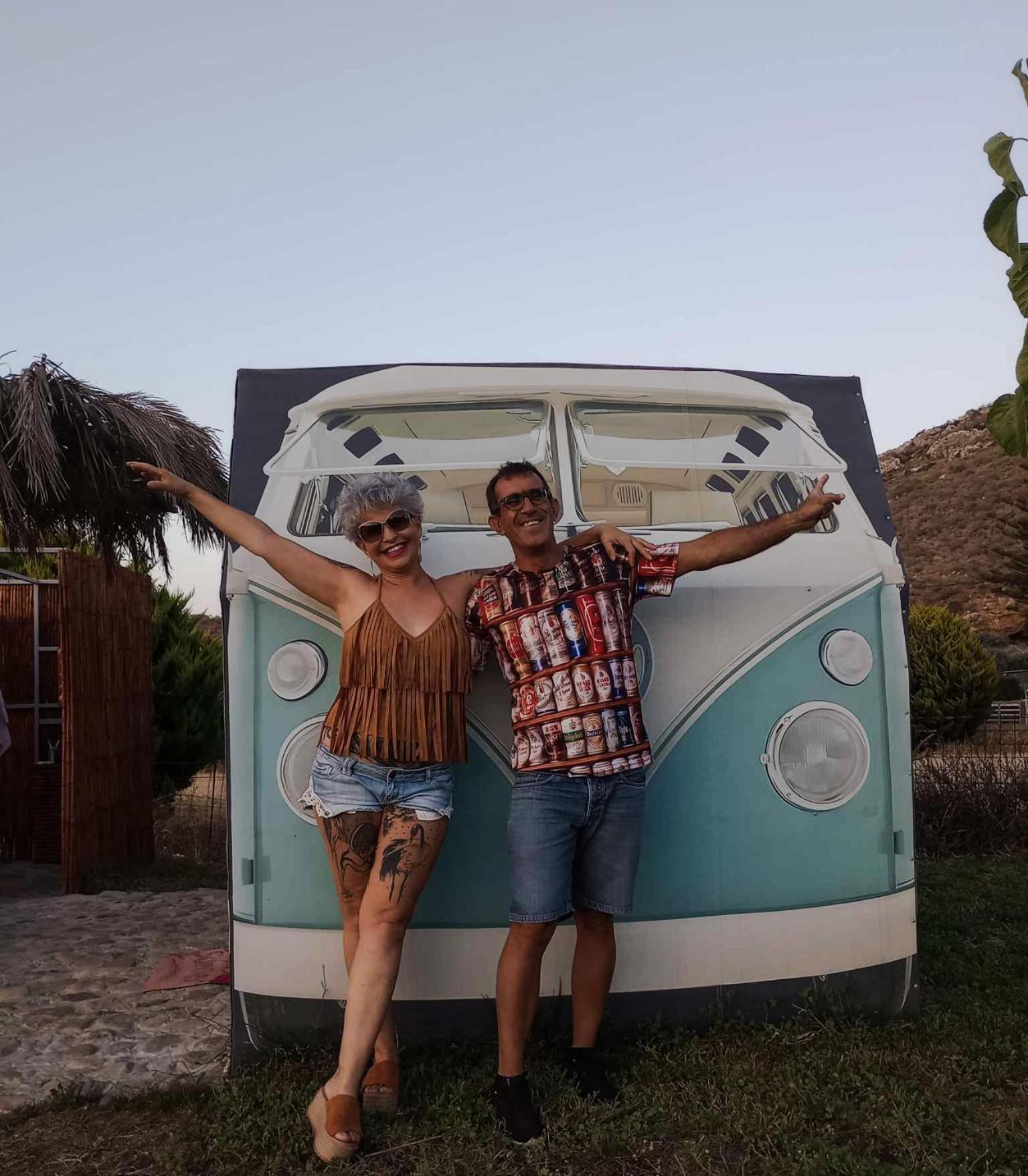 Cornelia Hippie Magic Bus Villa Kissamos Exterior photo
