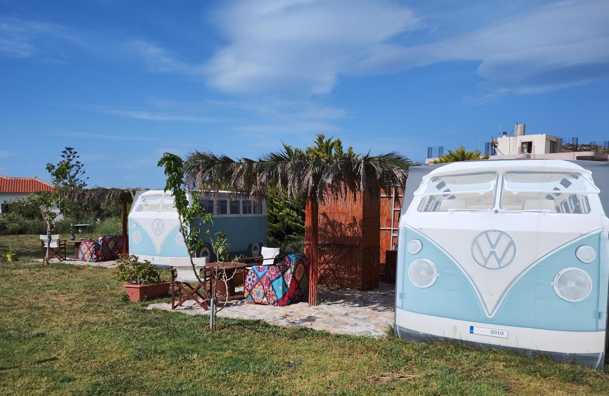 Cornelia Hippie Magic Bus Villa Kissamos Exterior photo